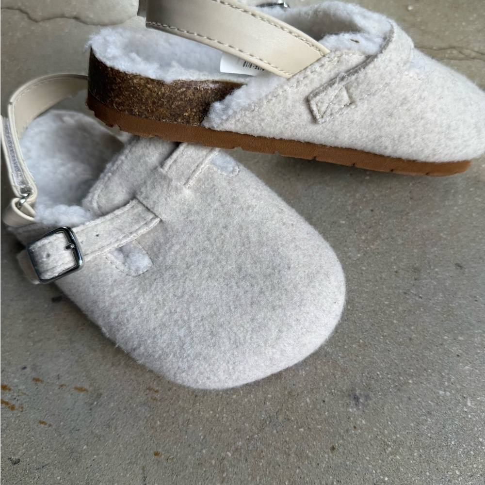 Cozy White Kids Shoes